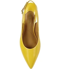 J. Renee Shayanne Patent Slingback Pumps