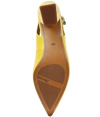 J. Renee Shayanne Patent Slingback Pumps