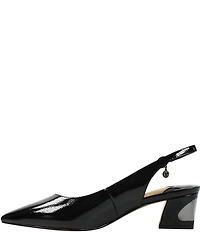 J. Renee Shayanne Patent Slingback Pumps