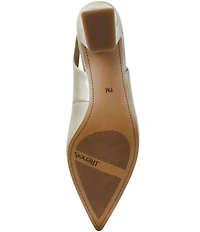 J. Renee Shayanne Patent Slingback Pumps