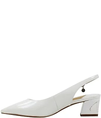J. Renee Shayanne Patent Slingback Pumps