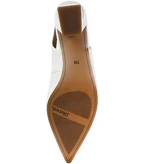 J. Renee Shayanne Patent Slingback Pumps