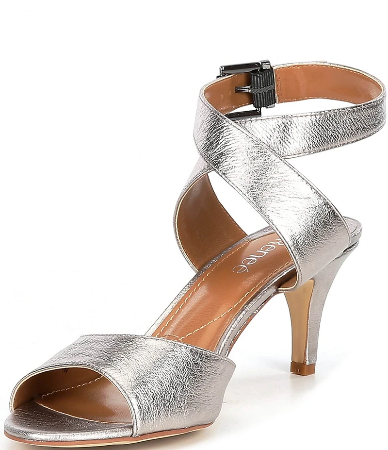 J. Renee Soncino Metallic Dress Sandals