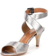 J. Renee Soncino Metallic Dress Sandals
