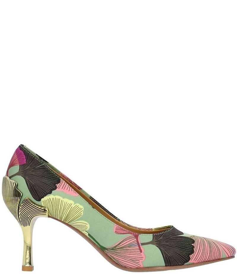 J. Renee Tacy Floral Print Pumps