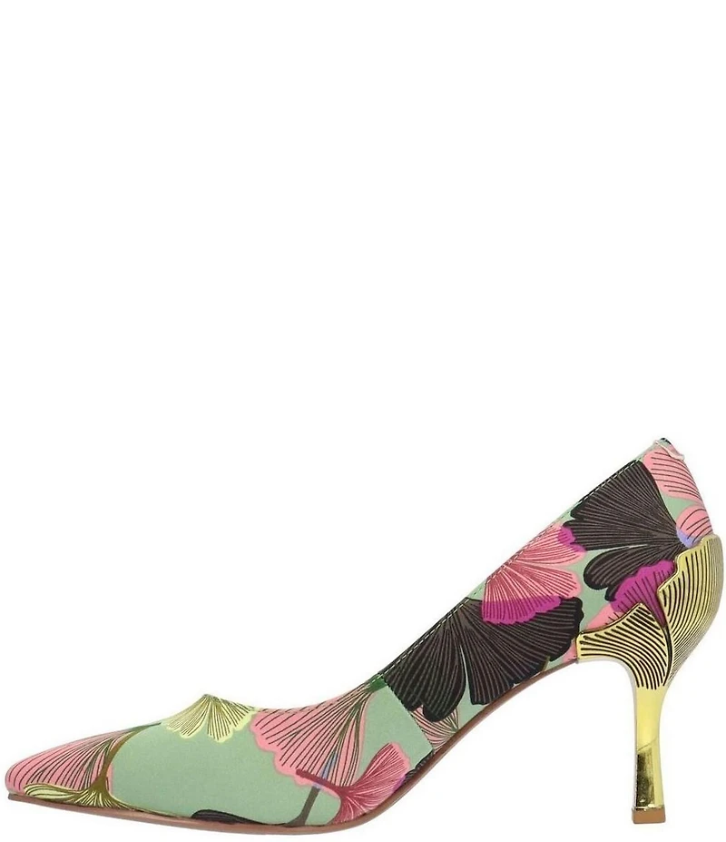 J. Renee Tacy Floral Print Pumps