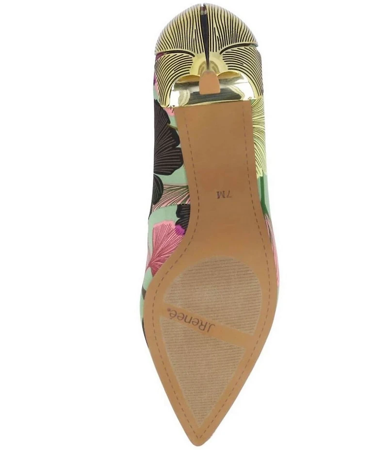 J. Renee Tacy Floral Print Pumps