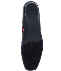 J. Renee Truelove Heart Patent Mesh Heart Flats