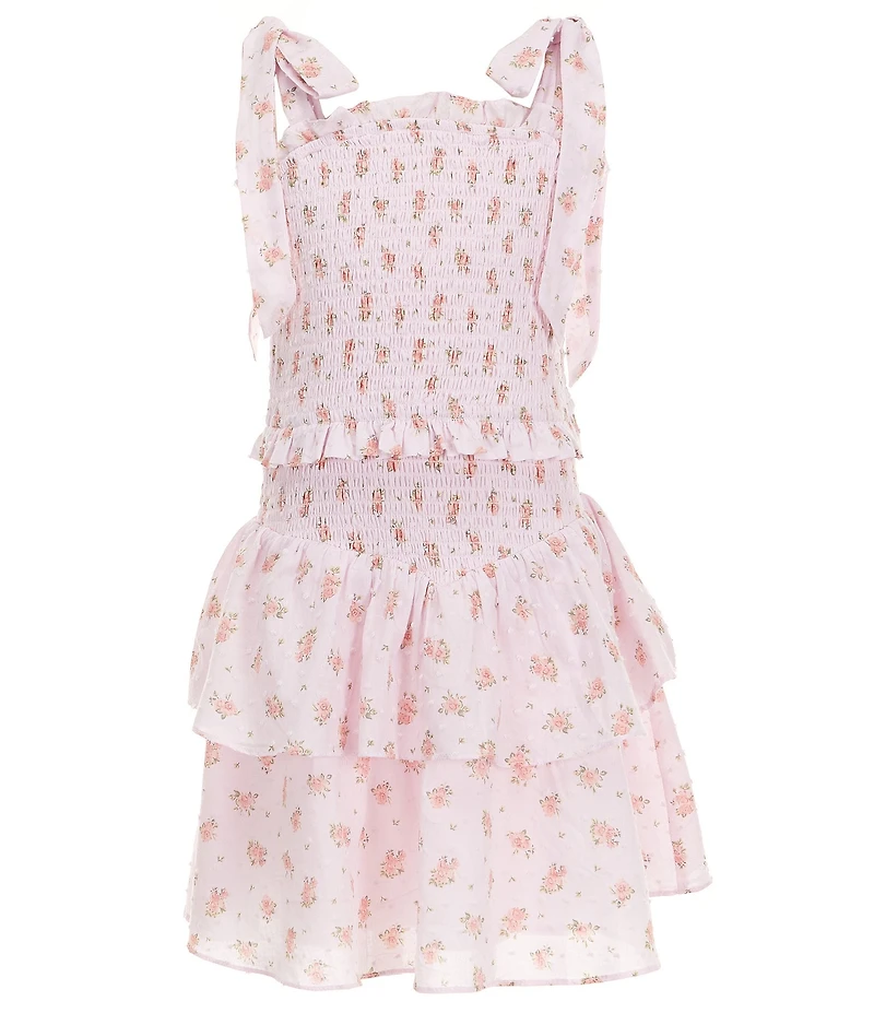 J.Marie Big Girls Adeline Tie Strap Dress
