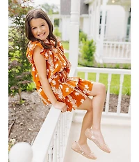 J.Marie Big Girls Aubrey Flutter Skort