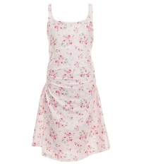 J.Marie Big Girls Ellie Floral Print Sleeveless Athletic Dress