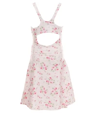 J.Marie Big Girls Ellie Floral Print Sleeveless Athletic Dress