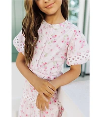 J.Marie Big Girls Ellie Tie Dress