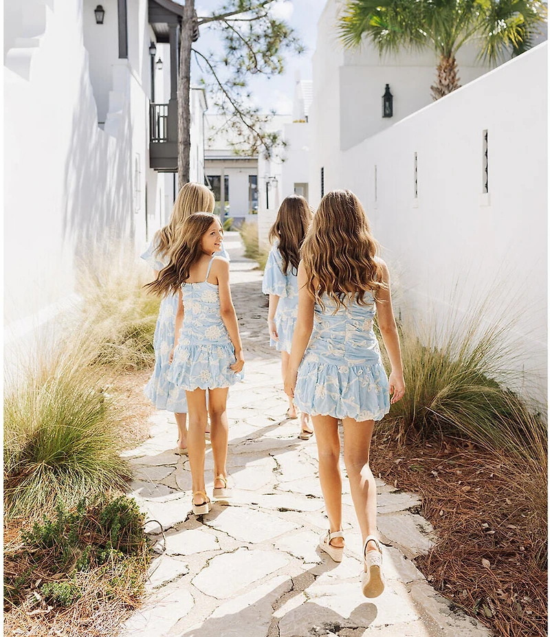 J.Marie Big Girls Jill Tiered Bubble Dress