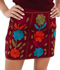 J.Marie Cody Floral Skirt