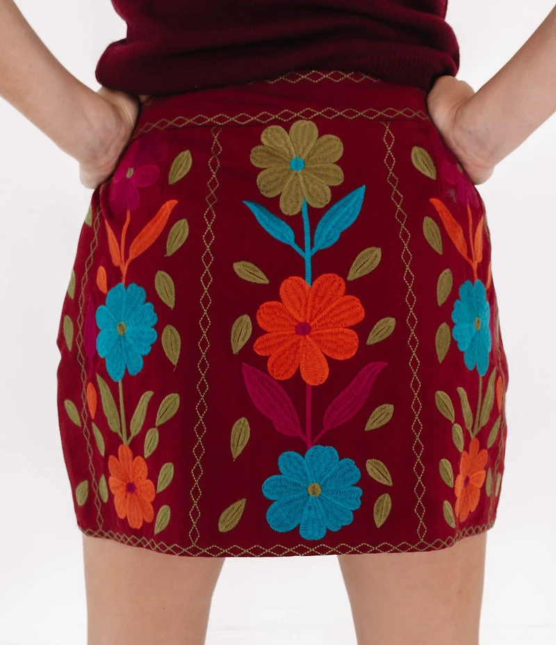 J.Marie Cody Floral Skirt