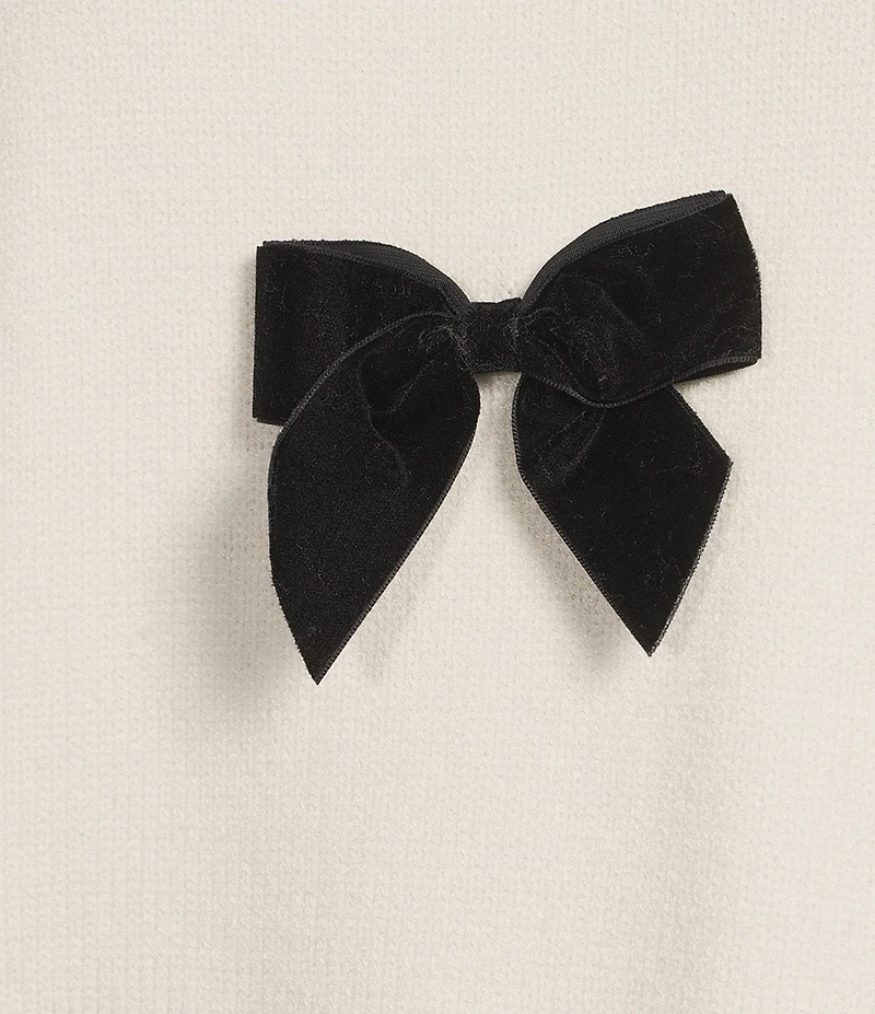 J.Marie Jenna Long Sleeve Bow front Sweater