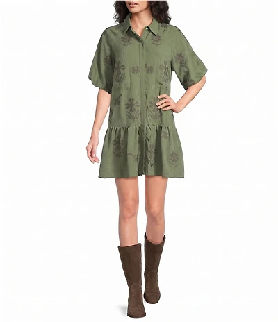 J.Marie Noah Puff Sleeve Dress
