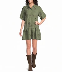 J.Marie Noah Puff Sleeve Dress