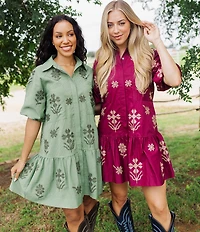 J.Marie Noah Puff Sleeve Dress