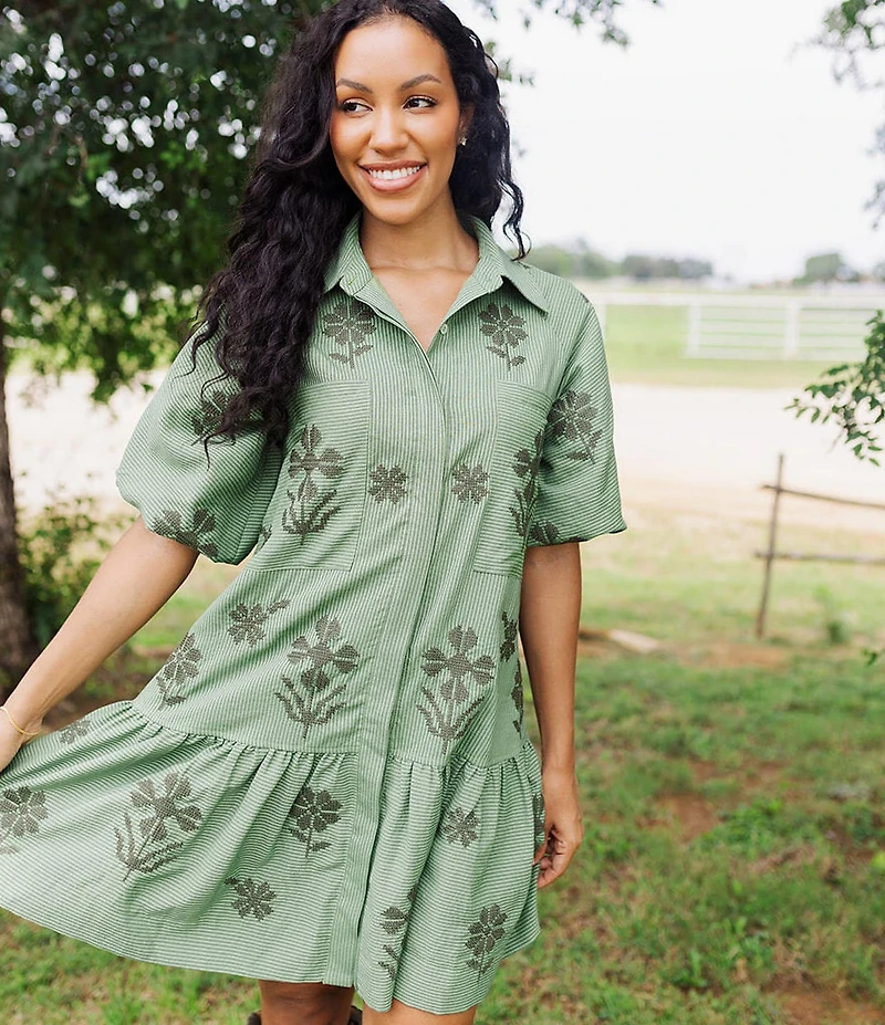 J.Marie Noah Puff Sleeve Dress