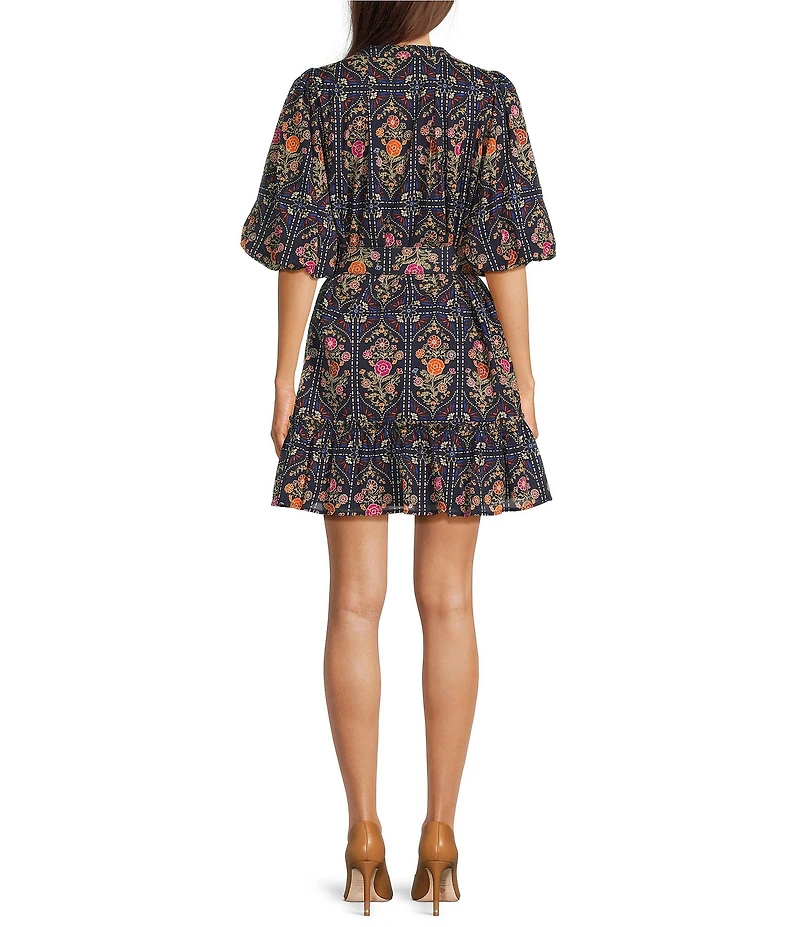 J.Marie Torian Belted Mini Dress