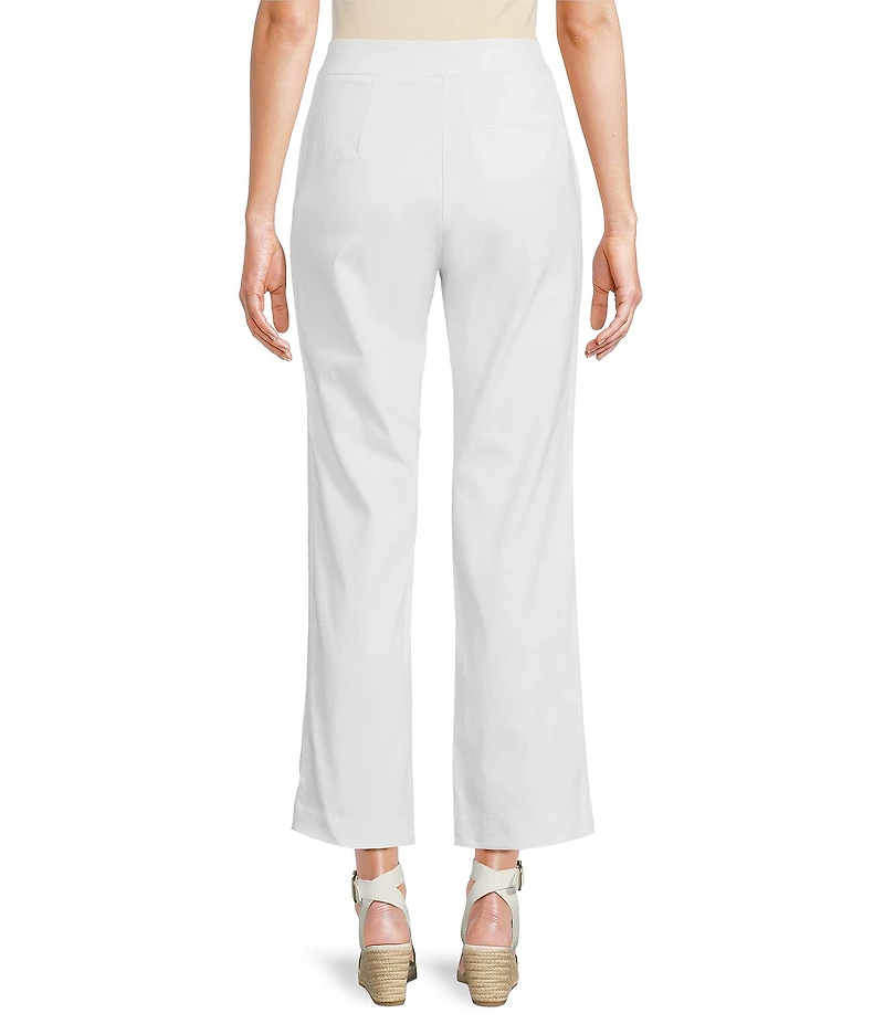 J.McLaughlin Anisa Knit Flat Front Straight Leg Crop Pants