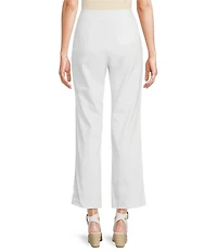 J.McLaughlin Anisa Knit Flat Front Straight Leg Crop Pants