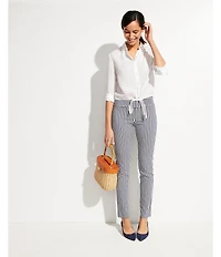 J.McLaughlin Britt Linen Point Collar Long Sleeve Button Front Blouse