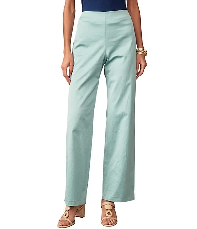 J.McLaughlin Carter Dupioni Flat Front Wide Leg Coordinating Pants