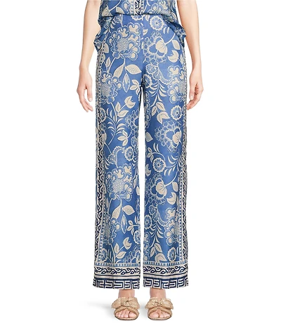 J.McLaughlin Carter Floral Trace Straight Coordinating Pants