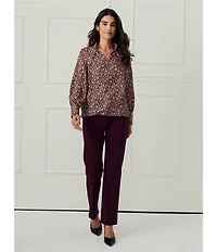 J.McLaughlin Carter Stretch Knit Wide Leg Pants