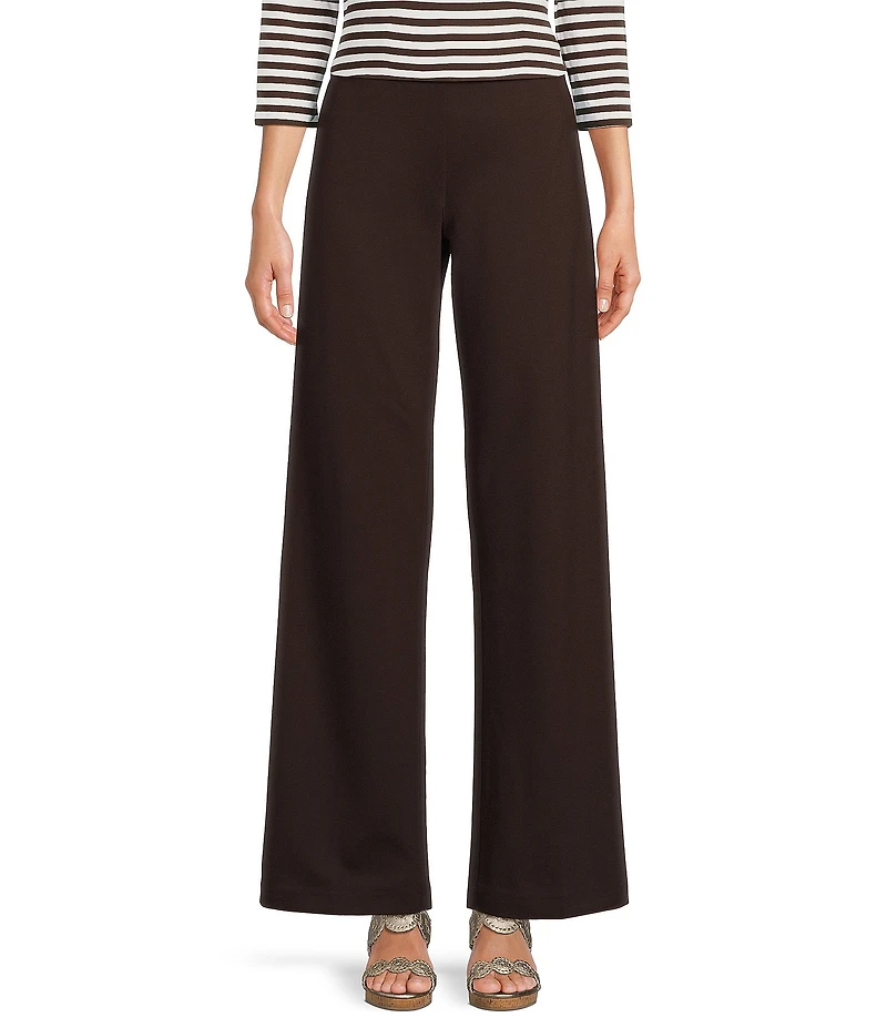 J.McLaughlin Carter Stretch Knit Wide Leg Pants