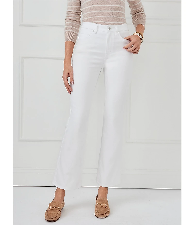 J.McLaughlin Denim Mid Rise Boot Cut Ankle Jeans