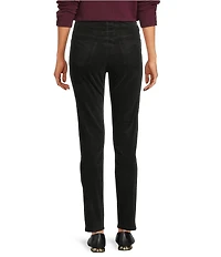 J.McLaughlin Egret Mid-Rise 5-Pocket Slim Leg Cigarette Pants