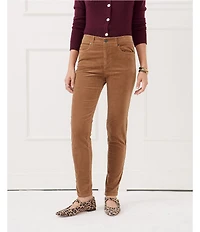 J.McLaughlin Egret Mid-Rise 5-Pocket Slim Leg Cigarette Pants