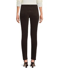 J.McLaughlin Egret Mid-Rise 5-Pocket Slim Leg Cigarette Pants