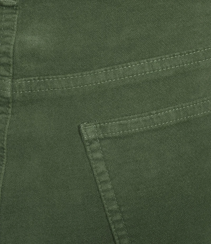 J.McLaughlin Egret Mid-Rise 5-Pocket Slim Leg Cigarette Pants