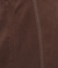 J.McLaughlin Finnian Faux Suede Self Belt Midi Skirt