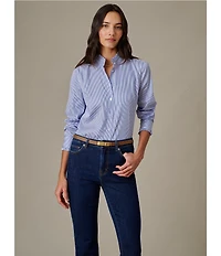 J.McLaughlin High Rise 5-Pocket Flare Denim Jeans