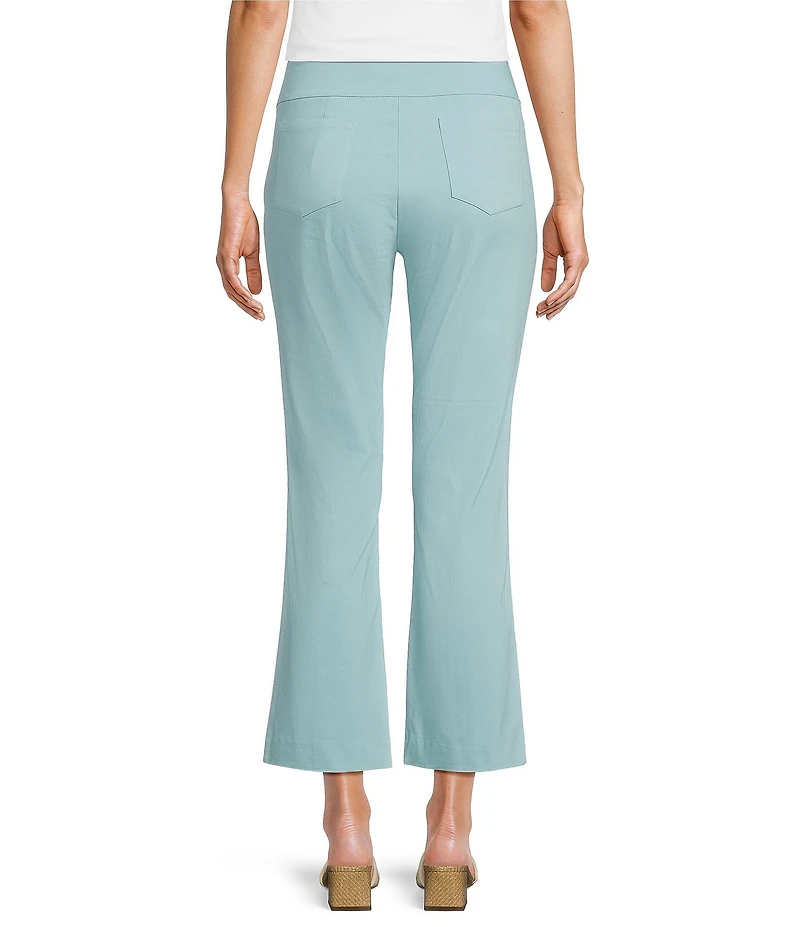 J.McLaughlin Ivy Front Seam Detailed Kick Flare Leg Hem Cropped Pull-On Pants