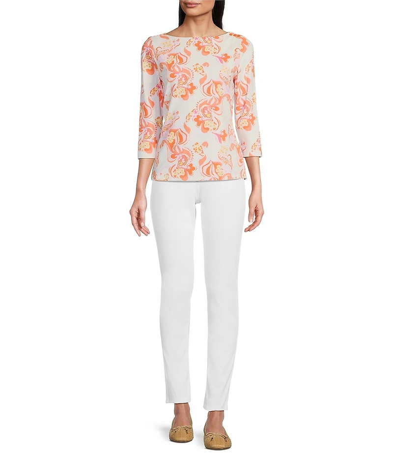 J.McLaughlin Lexi 4-Way Stretch Denim Slim Leg Jeans