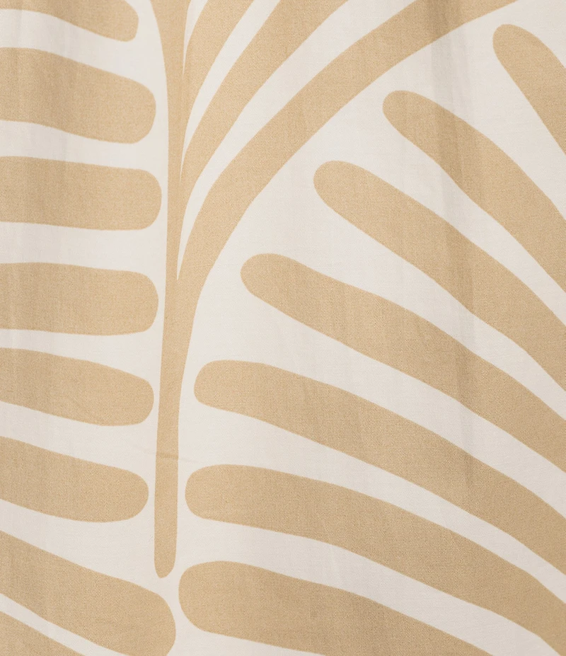 J.McLaughlin Lucinda Printed Point Collar Cap Sleeve Shift Dress