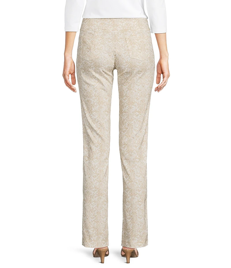 J.McLaughlin Masie Printed Amelia Cloth Flat Front Slim Pants