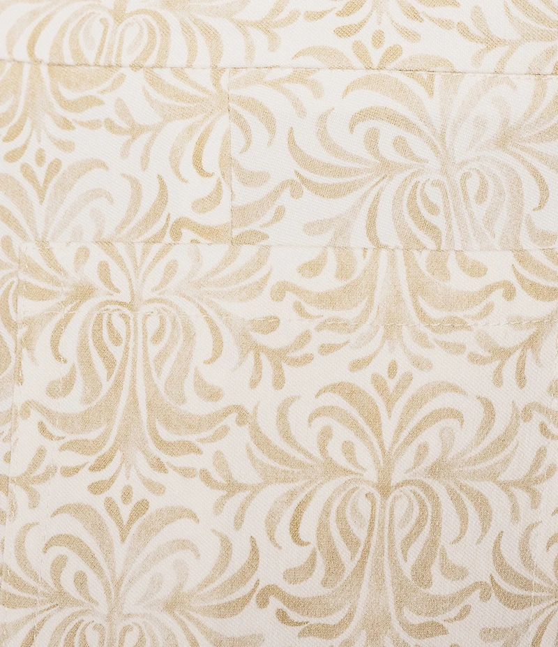 J.McLaughlin Masie Printed Amelia Cloth Flat Front Slim Pants