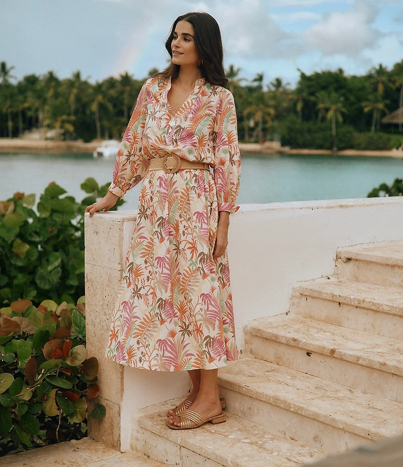 J.McLaughlin Popie Rattan Wide Strap Belt