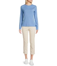 J.McLaughlin Romily Cloth Knit Elastic Waistband Golf Pants