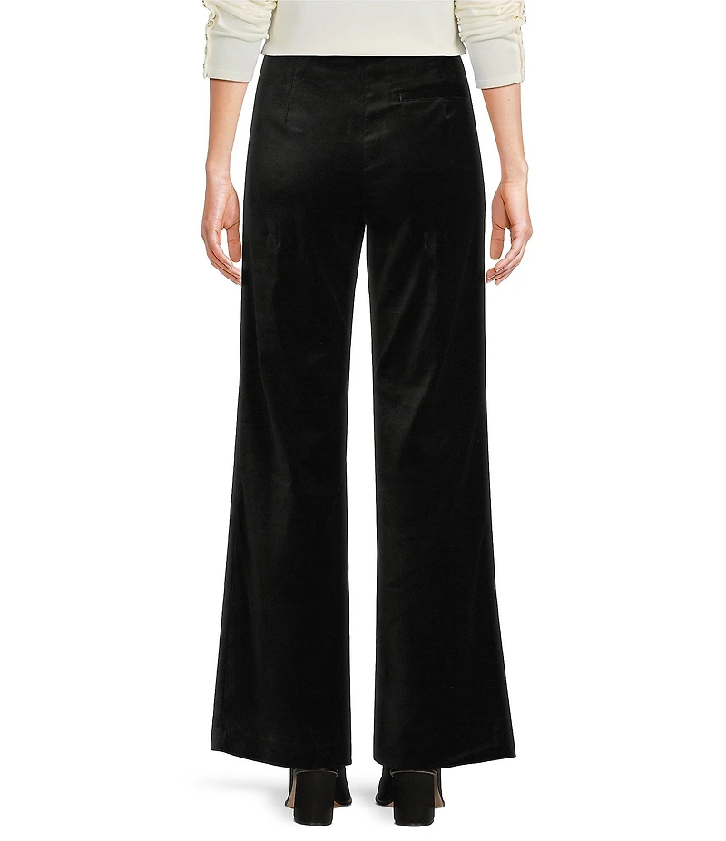 J.McLaughlin Velveteen Mid Rise Straight Leg Pants