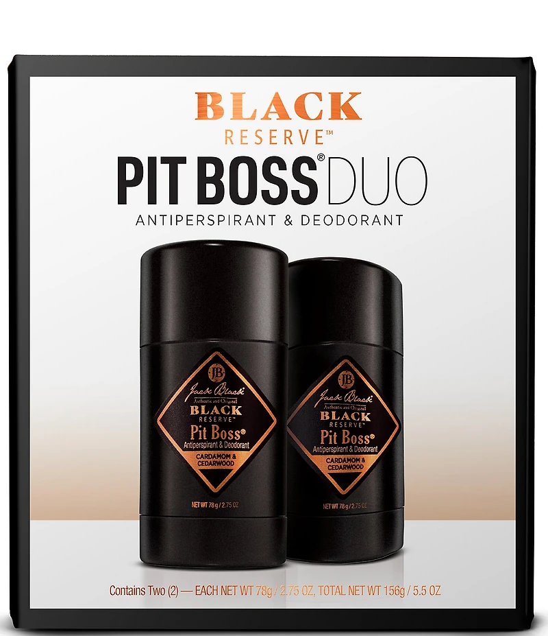 Jack Black Black Reserve™ Pit Boss® Duo Antiperspirant & Deodorant