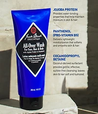 Jack Black All-Over Wash for Face, Hair & Body